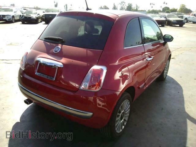 2012 FIAT 500 - VIN: 3C3CFFCR5CT200456 - Фото 4