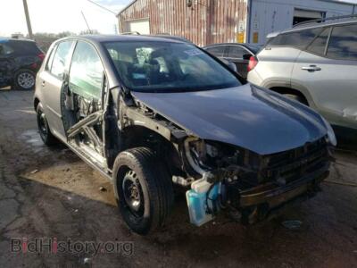 2007 Volkswagen RABBIT, charcoal — VIN WVWDR71K47W174032, Copart