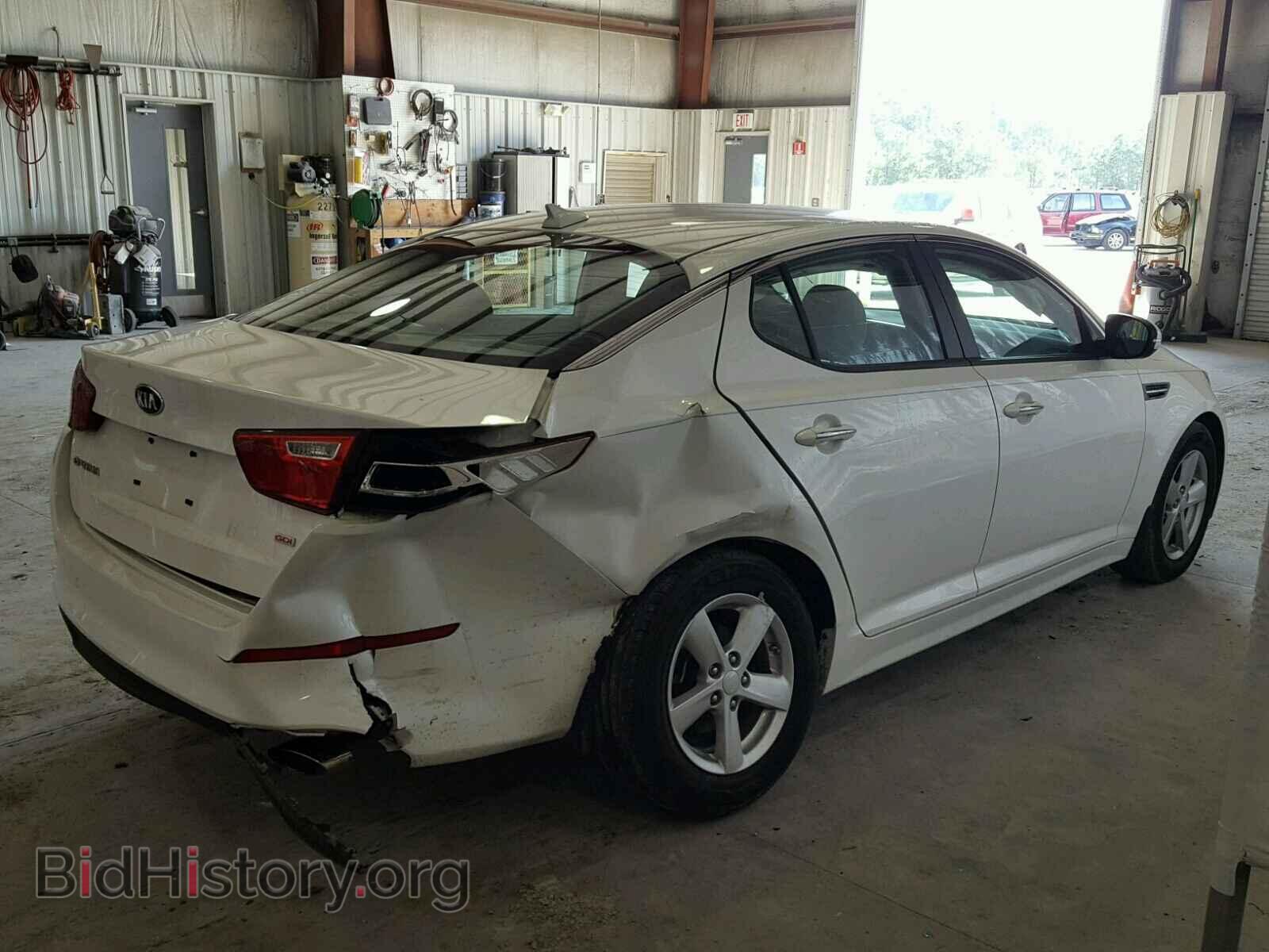 2015 KIA OPTIMA - VIN: KNAGM4A78F5634011 - Photo 4