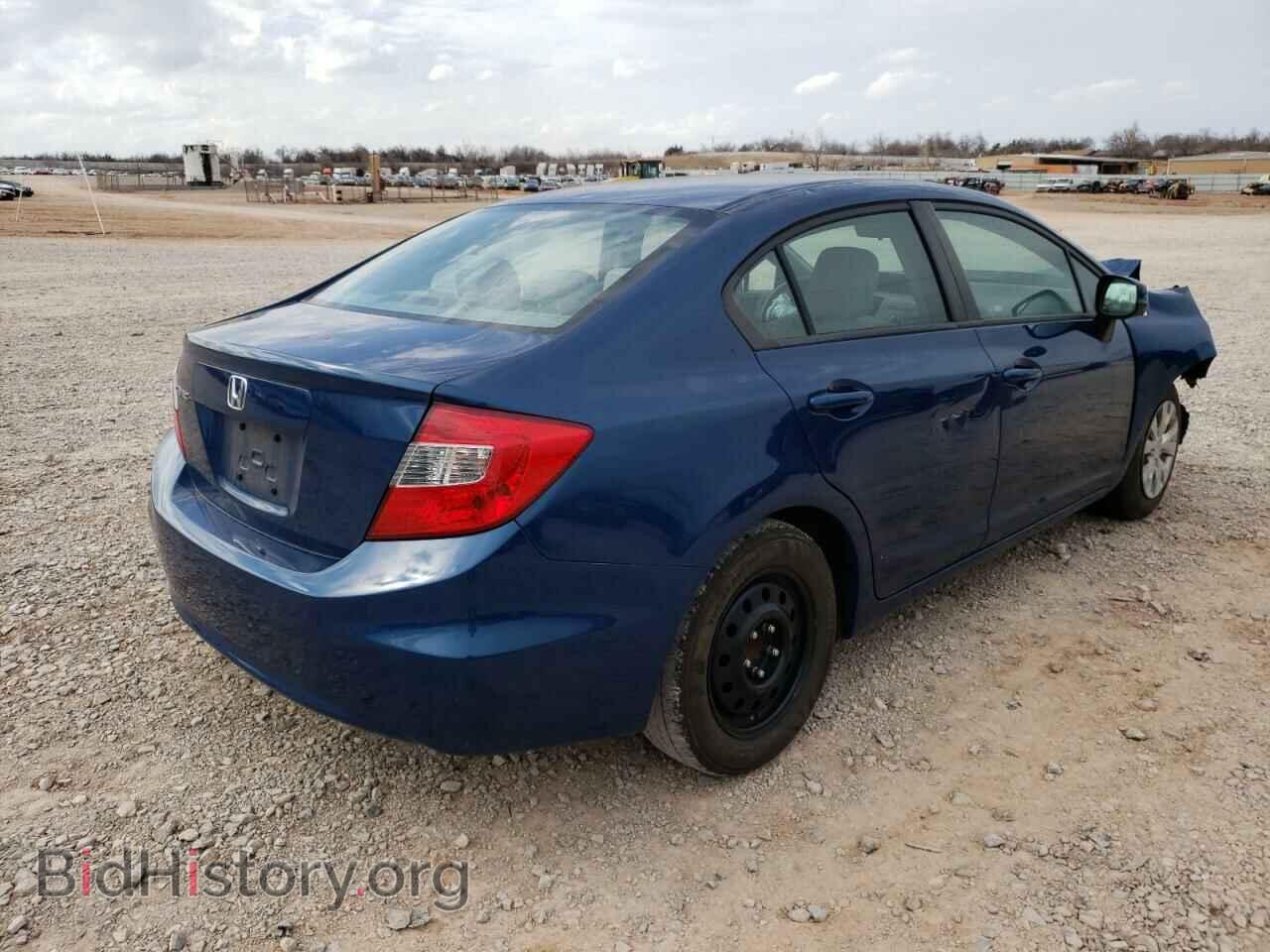 2012 HONDA CIVIC - VIN: 19XFB2E51CE024887 - Фото 4