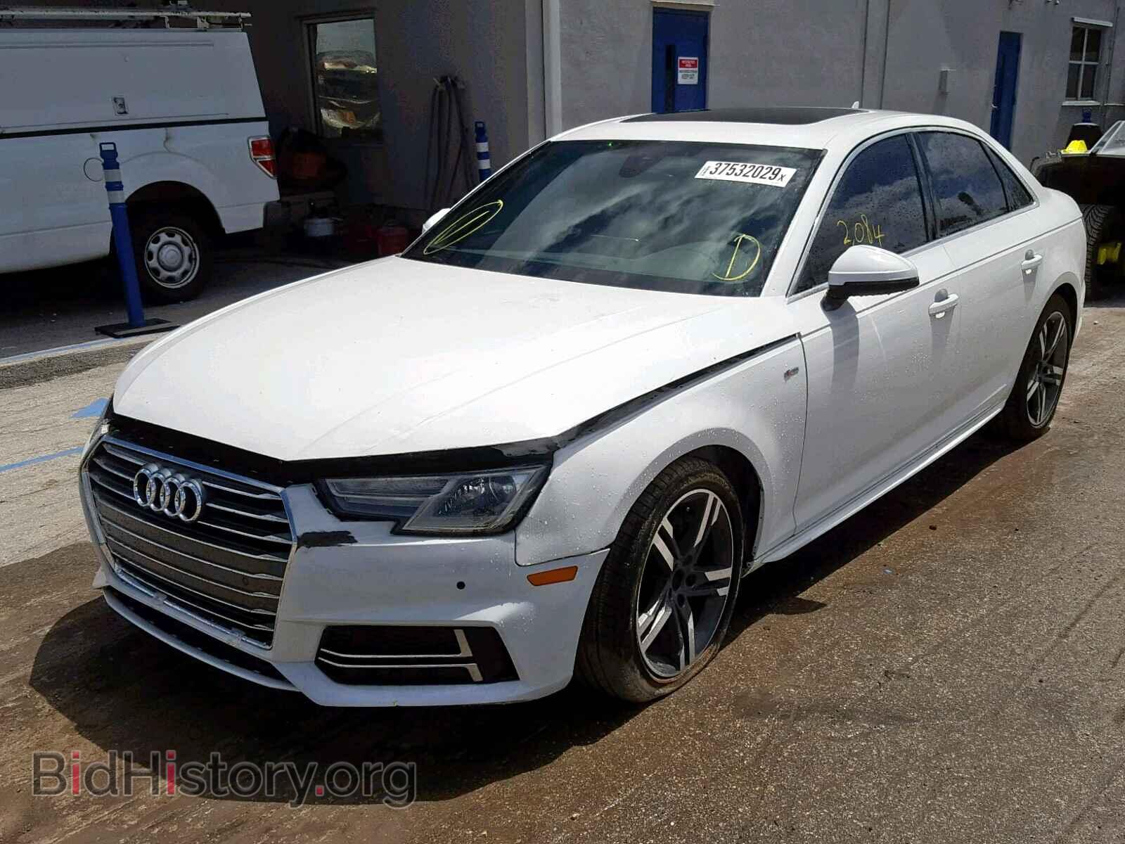 2018 AUDI A4 - VIN: WAULMAF40JA102005 - Photo 2