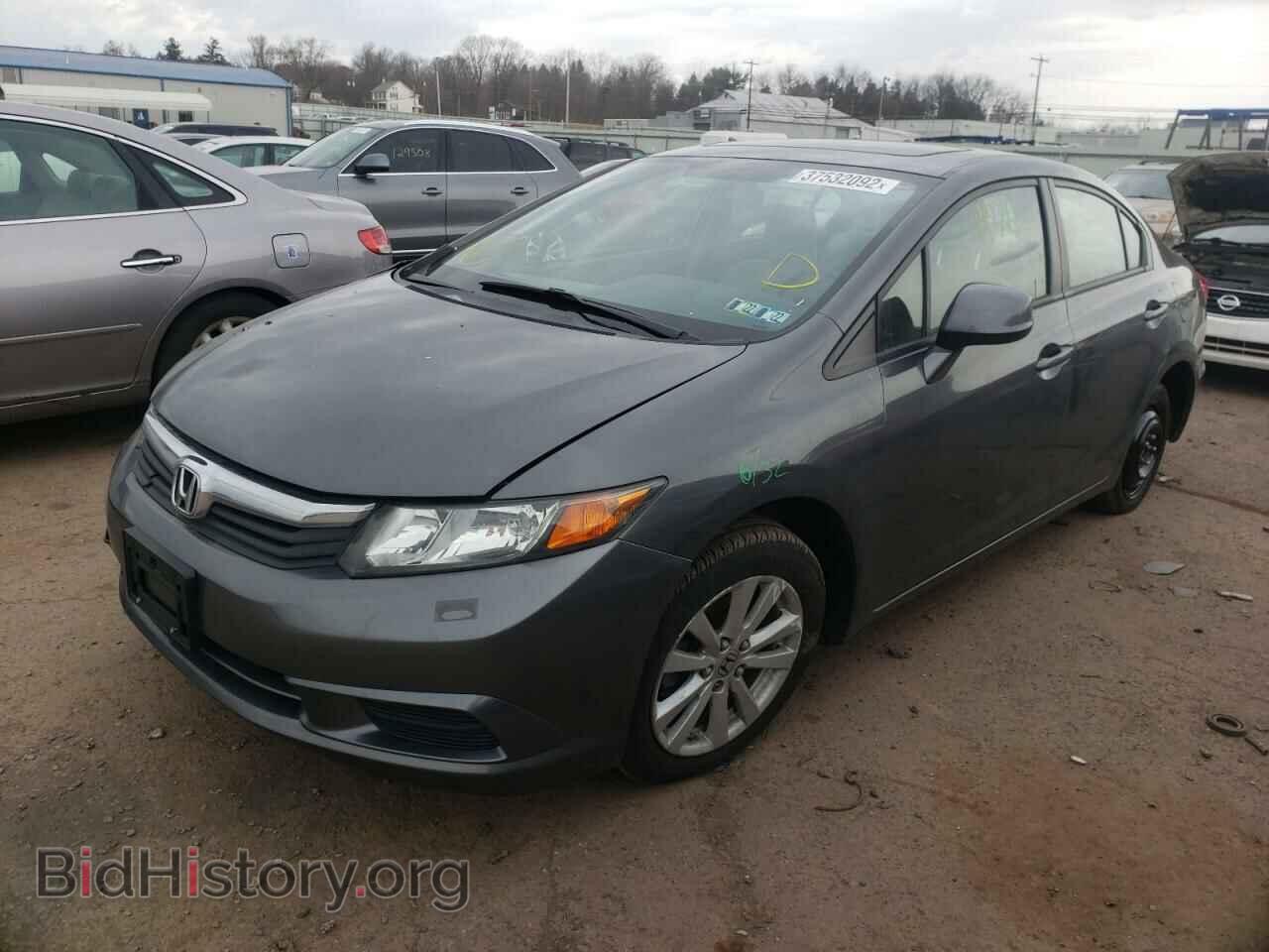 2012 HONDA CIVIC - VIN: 2HGFB2F84CH320386 - Фото 2
