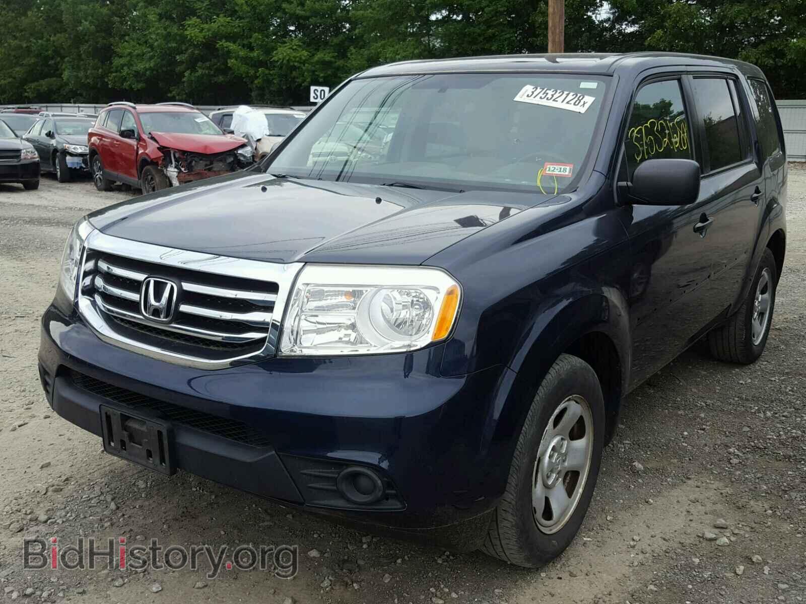 2012 HONDA PILOT - VIN: 5FNYF4H26CB035307 - Фото 2