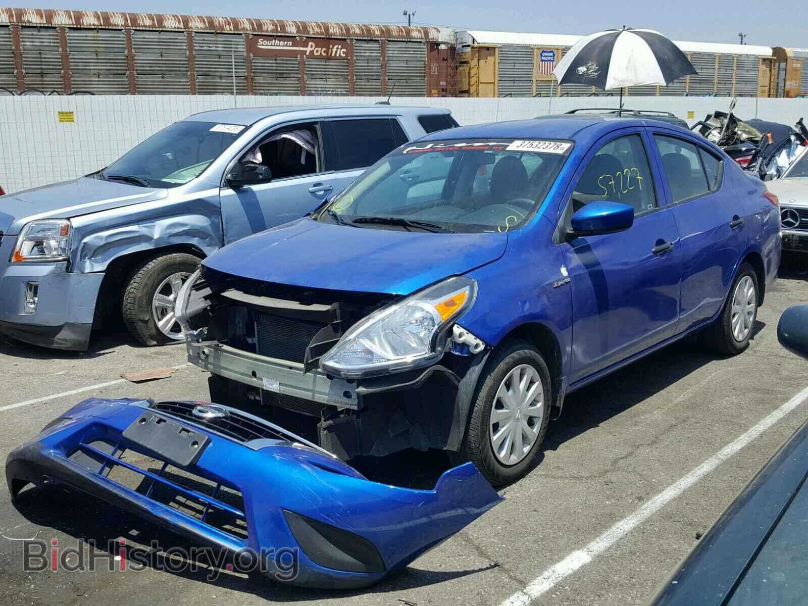 2016 NISSAN VERSA - VIN: 3N1CN7AP1GL834443 - Фото 2