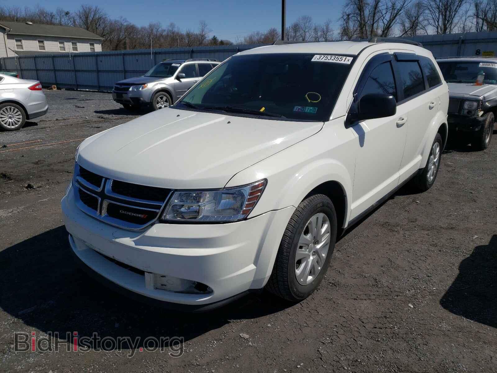2016 DODGE JOURNEY - VIN: 3C4PDCAB2GT104233 - Фото 2