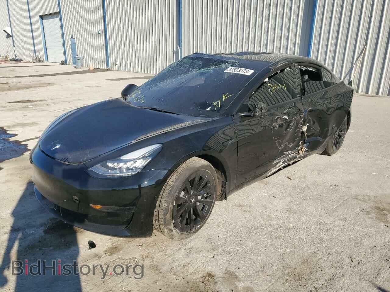 Photo 5YJ3E1EA3MF856566 - TESLA MODEL 3 2021