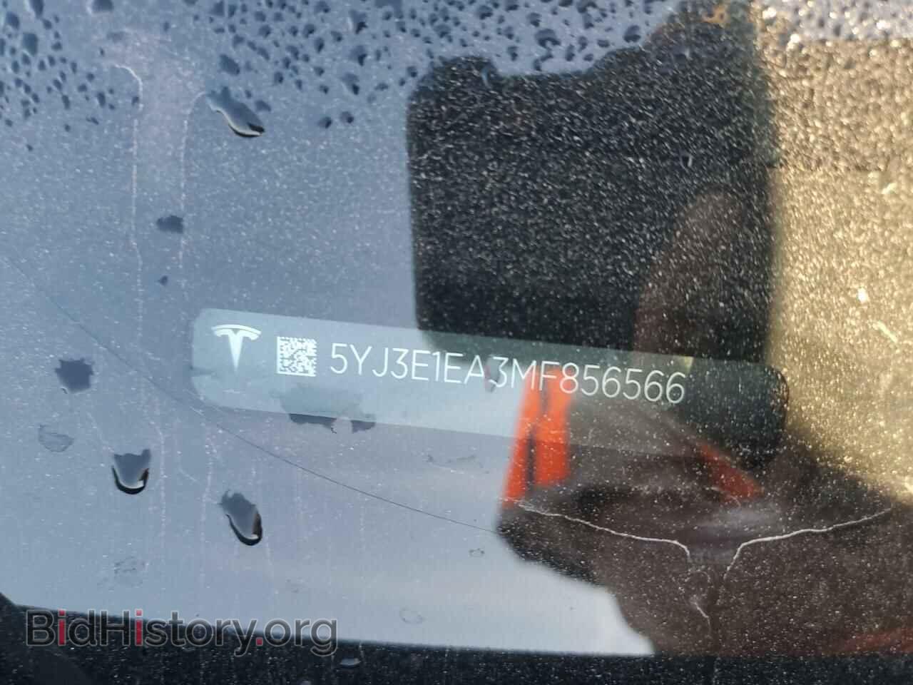 2021 TESLA MODEL 3 - VIN: 5YJ3E1EA3MF856566 - Фото 12