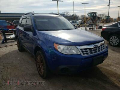 2012 Subaru FORESTER Forester 2, blue — VIN JF2SHABC6CH463556, Copart