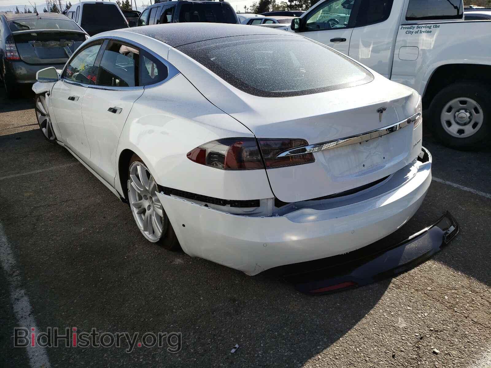 2021 TESLA MODEL S - VIN: 5YJSA1E21MF425885 - Фото 3