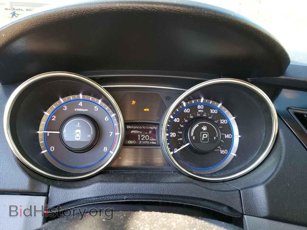 2012 HYUNDAI SONATA - VIN: 5NPEC4AC9CH437614 - Фото 9