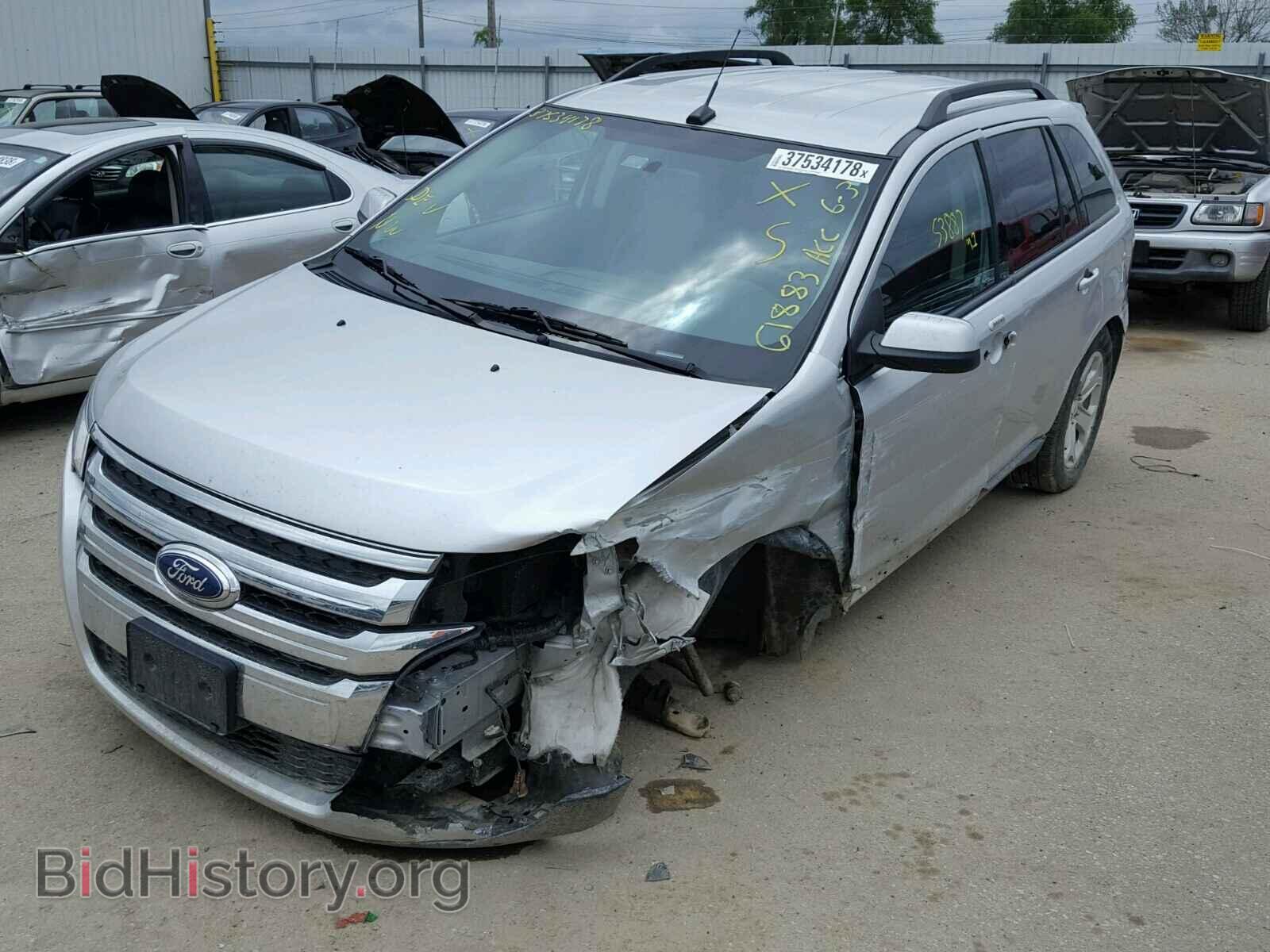 2014 FORD EDGE - VIN: 2FMDK4JC6EBA61883 - Фото 2