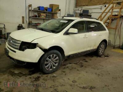 2008 Ford EDGE Limited, белый — VIN 2FMDK39C18BA91733, Copart