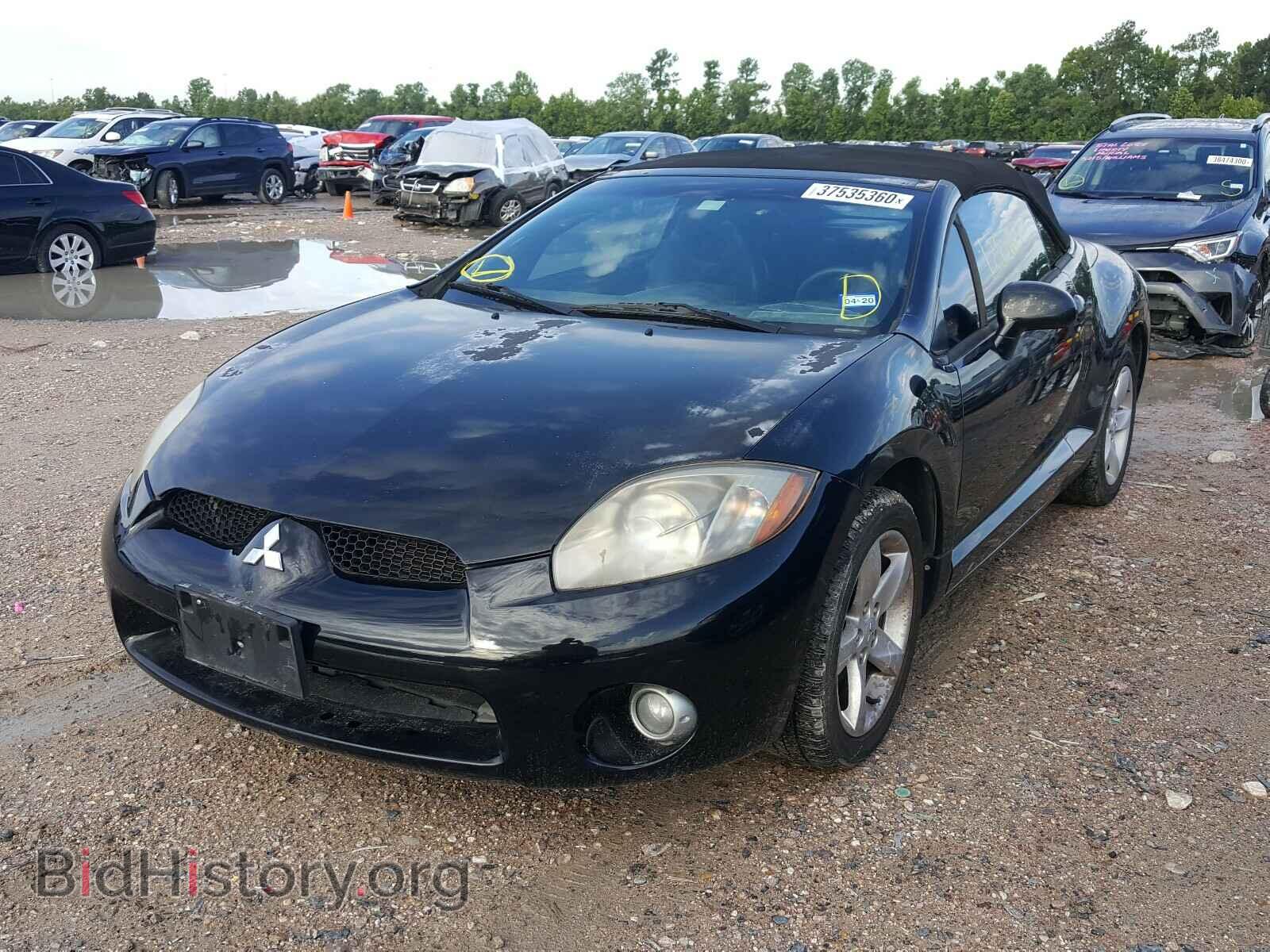 2007 MITSUBISHI ECLIPSE - VIN: 4A3AL25F77E040560 - Photo 2