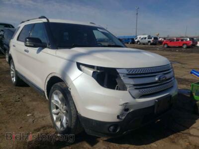 2012 Ford EXPLORER EXPLORER X, white — VIN 1FMHK7D80CGA31245, Copart