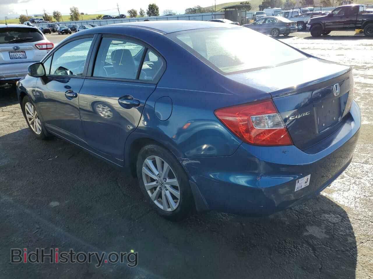 2012 HONDA CIVIC - VIN: 19XFB2F82CE025653 - Фото 2