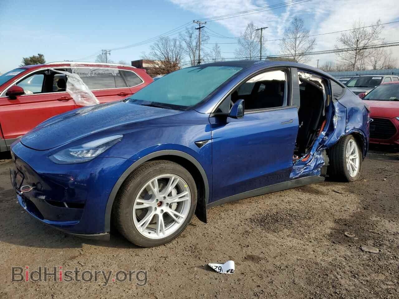 Photo 5YJYGDEE4MF207802 - TESLA MODEL Y 2021