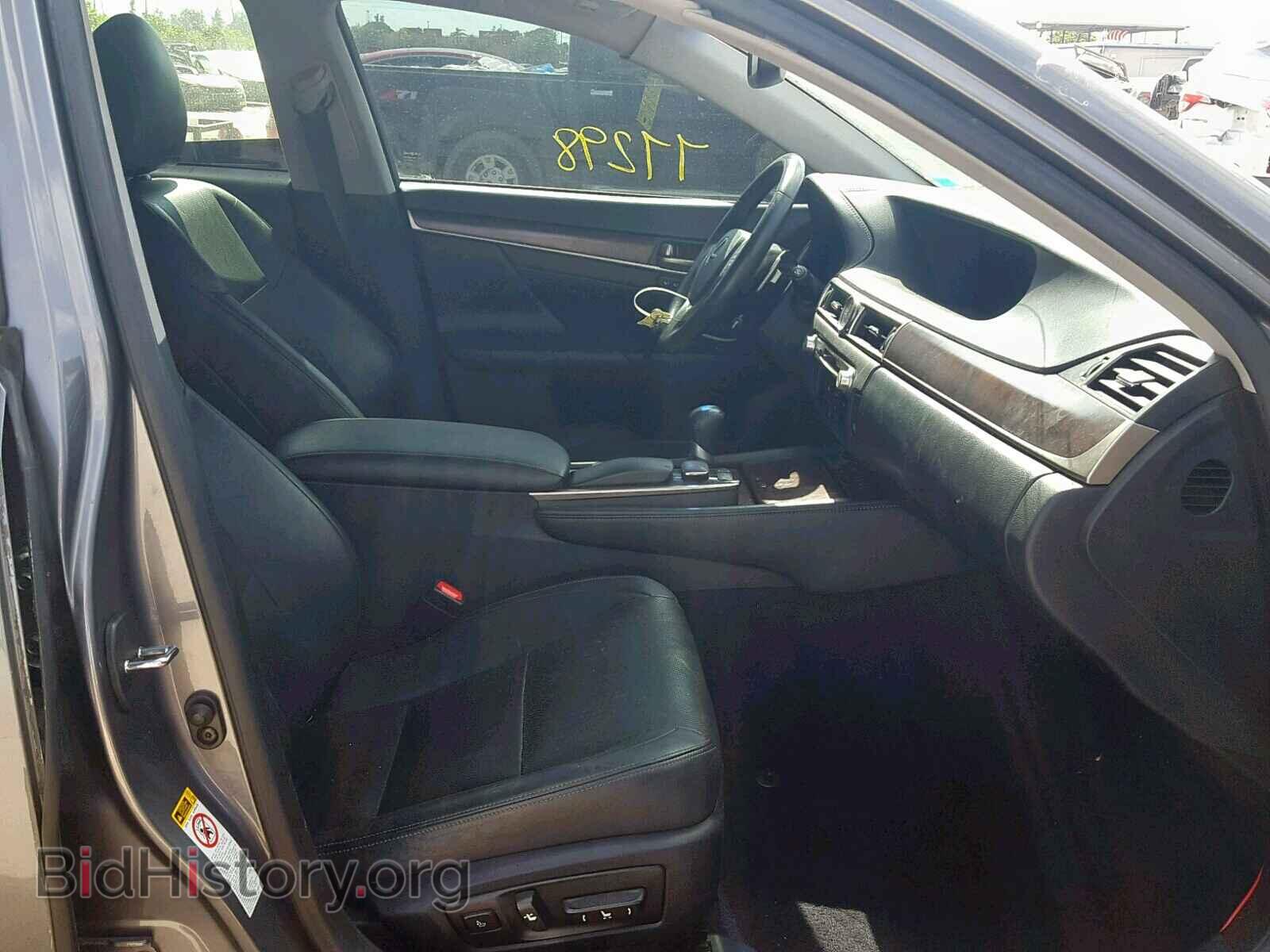 2013 LEXUS GS350 - VIN: JTHCE1BL5D5013670 - Фото 5