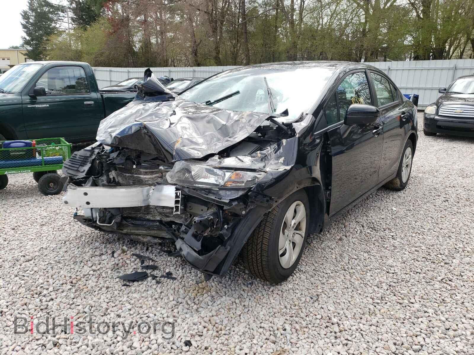 2015 HONDA CIVIC - VIN: 19XFB2E53FE061086 - Фото 2
