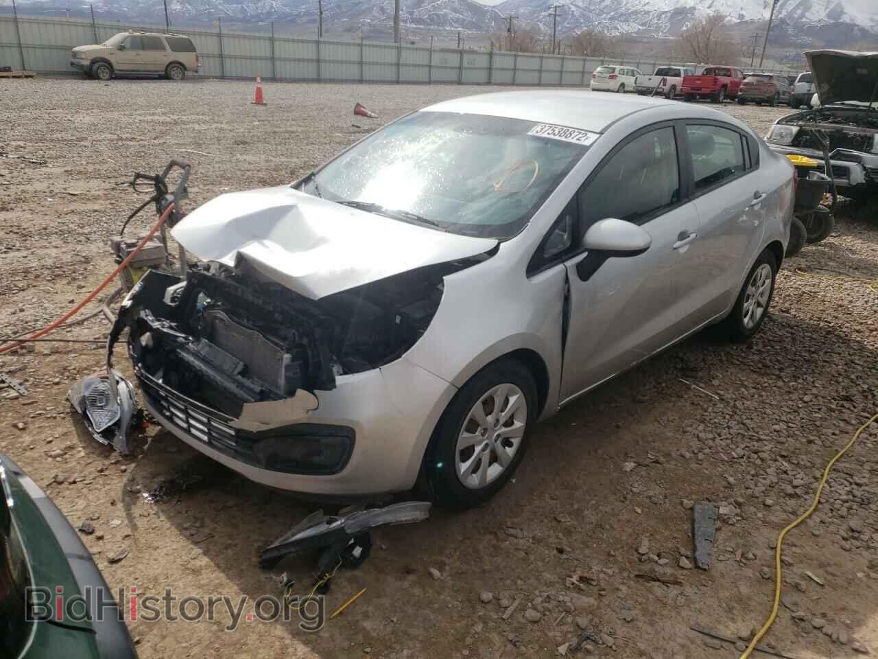 2014 KIA RIO - VIN: KNADM4A37E6345064 - Фото 2