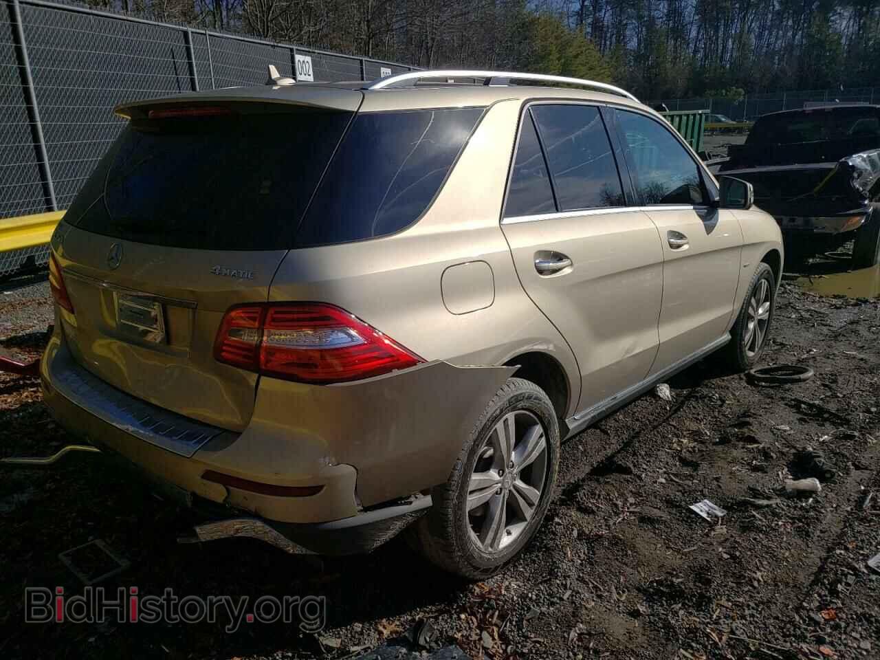 2012 MERCEDES-BENZ M-CLASS - VIN: 4JGDA5HB4CA017766 - Фото 3