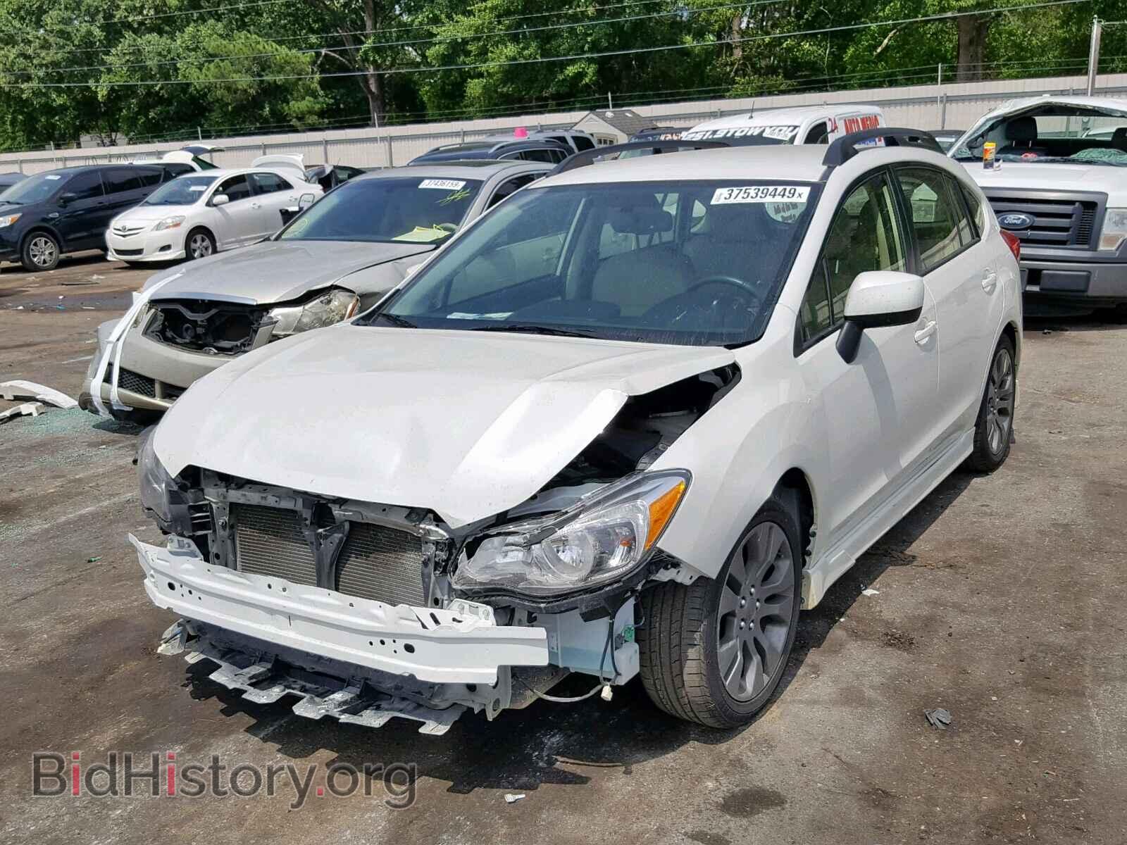 2012 SUBARU IMPREZA - VIN: JF1GPAR69CH243101 - Фото 2