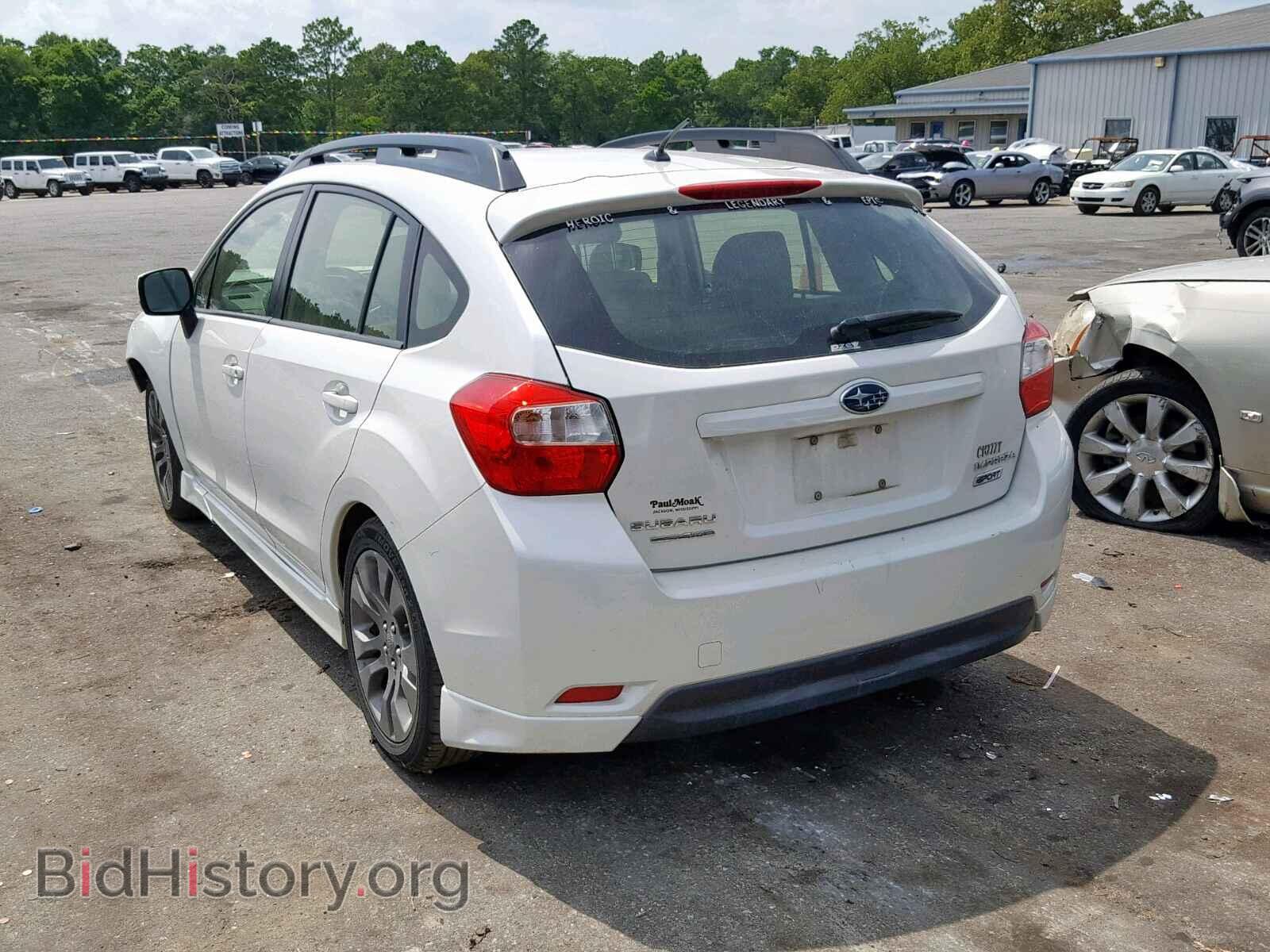 2012 SUBARU IMPREZA - VIN: JF1GPAR69CH243101 - Фото 3