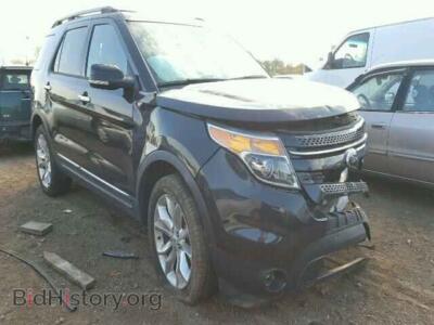 2013 Ford EXPLORER Explorer L, черный — VIN 1FM5K8F8XDGA64938, Copart