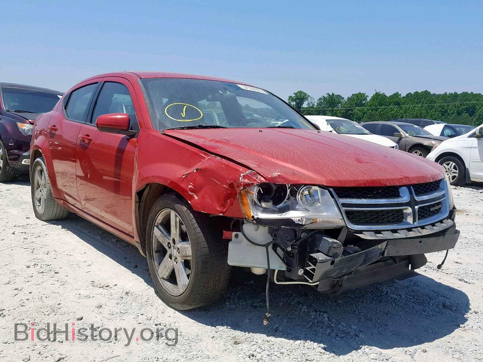 Фотография 1C3CDZCB2DN708282 - DODGE AVENGER 2013