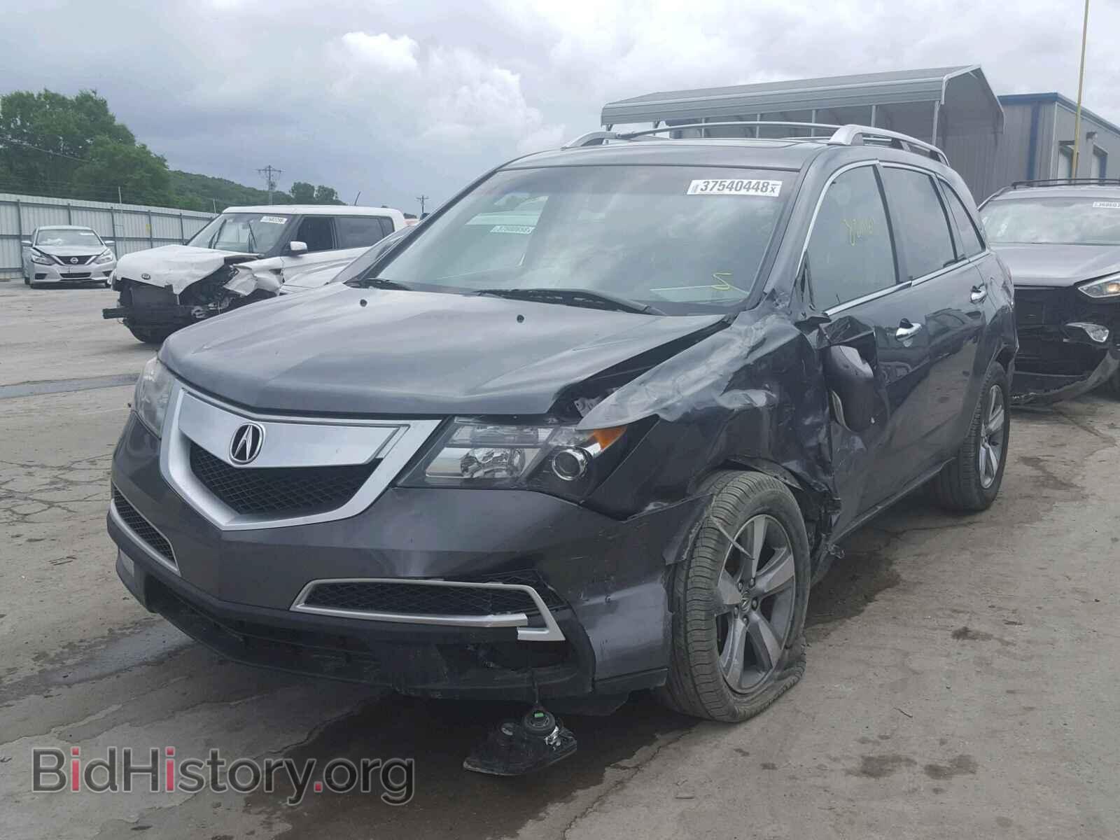 2012 ACURA MDX - VIN: 2HNYD2H36CH531554 - Фото 2