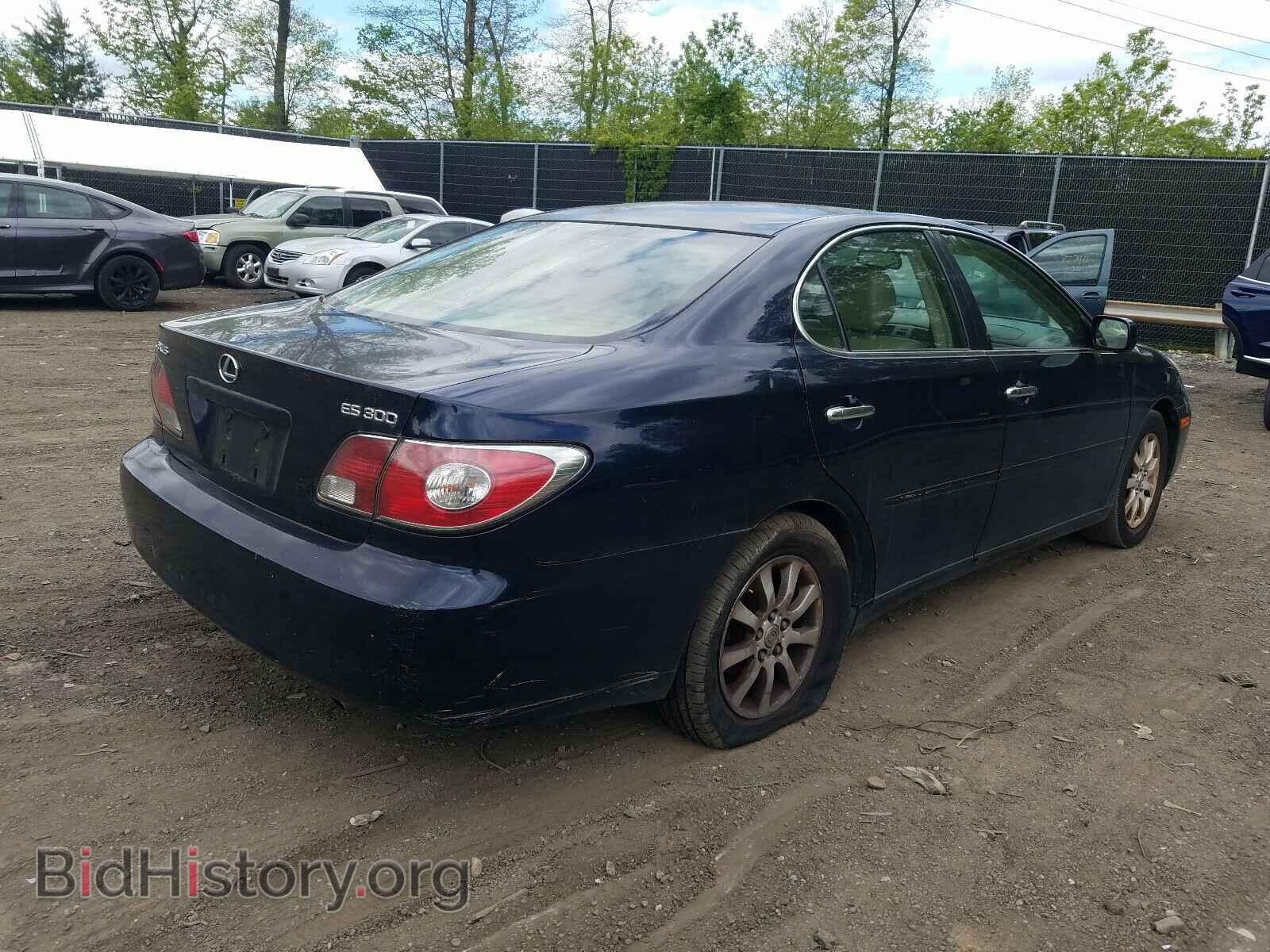 2002 LEXUS ES300 - VIN: JTHBF30G925026655 - Фото 4
