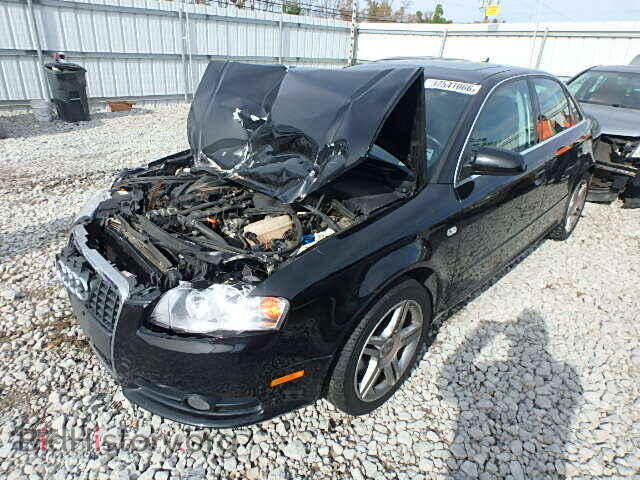 2008 AUDI A4 - VIN: WAUAF78E88A053513 - Фото 2