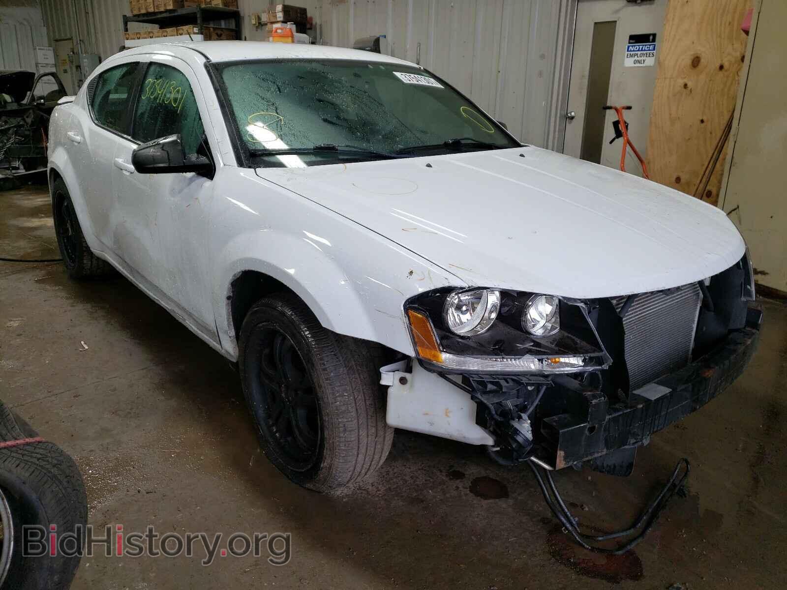 Photo 1C3CDZAB7EN222071 - DODGE AVENGER 2014