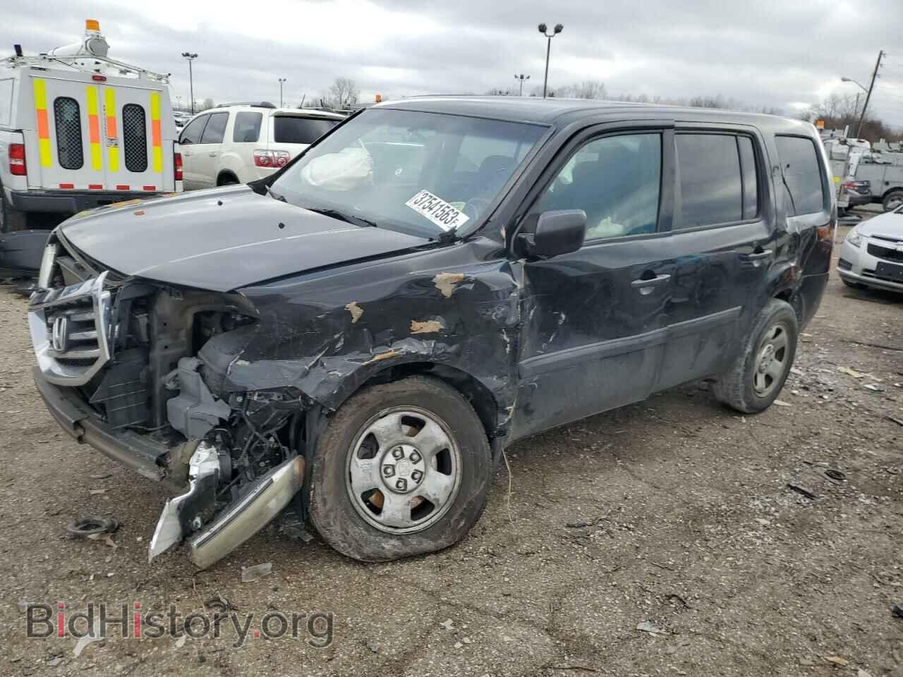 Photo 5FNYF3H20DB039641 - HONDA PILOT 2013