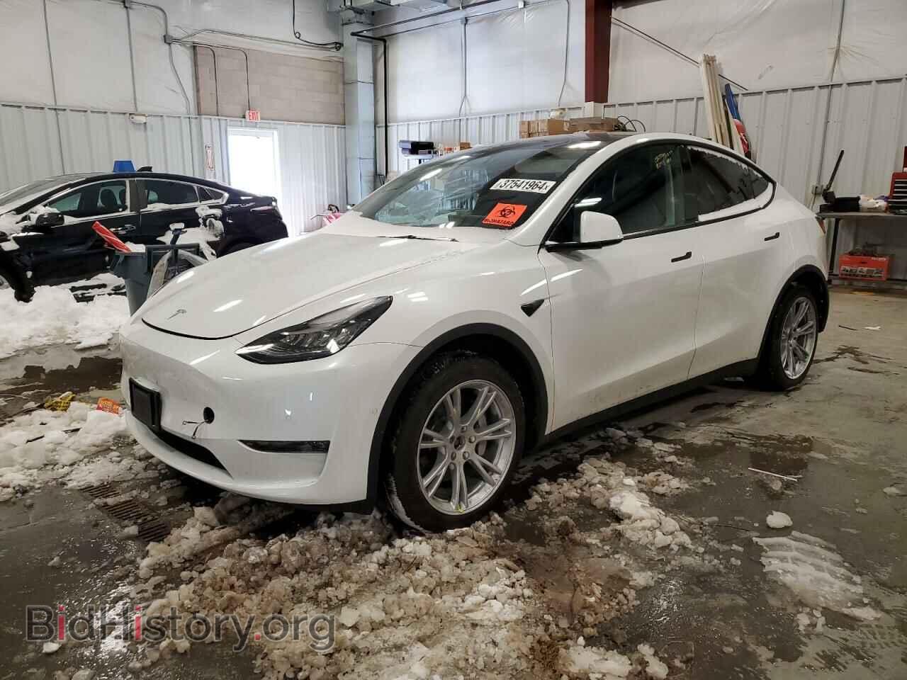 Photo 5YJYGAEE6MF300514 - TESLA MODEL Y 2021