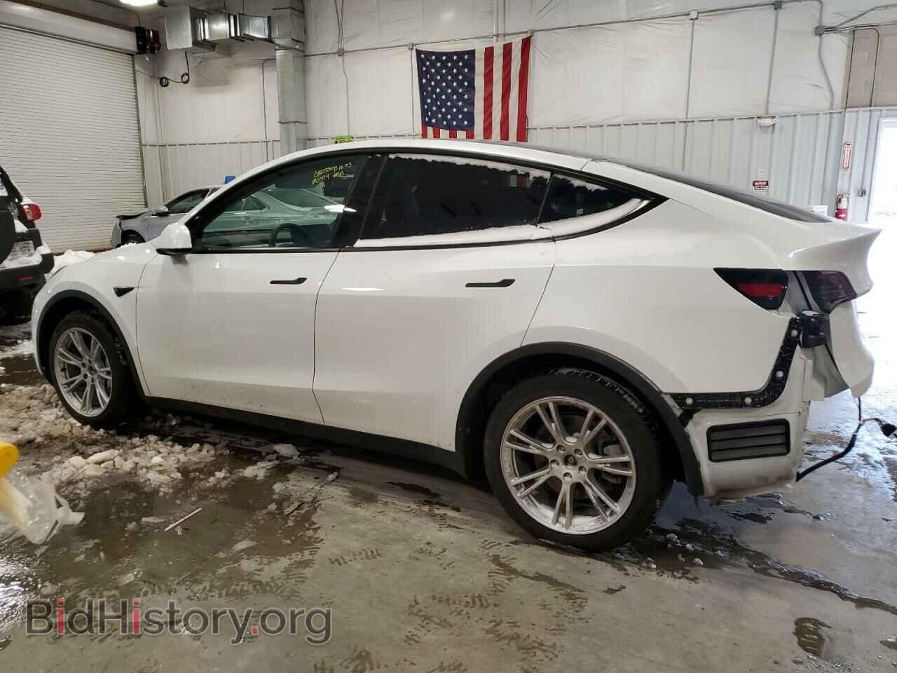 2021 TESLA MODEL Y - VIN: 5YJYGAEE6MF300514 - Фото 2