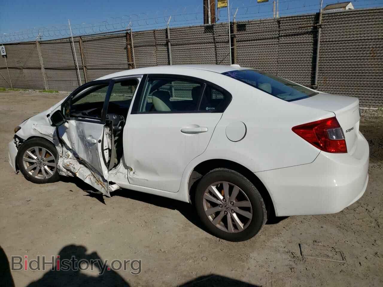 2012 HONDA CIVIC - VIN: 19XFB2F92CE348416 - Фото 2
