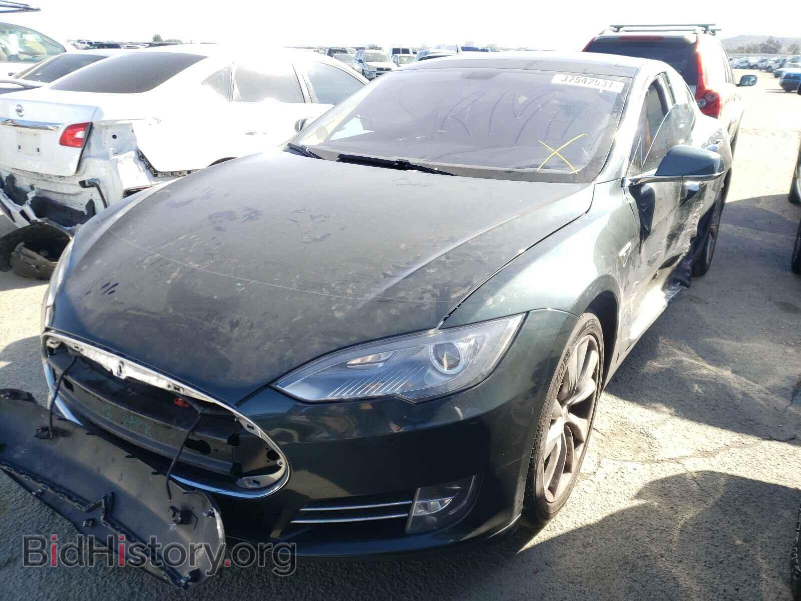 2014 TESLA MODEL S - VIN: 5YJSA1H1XEFP49888 - Photo 2
