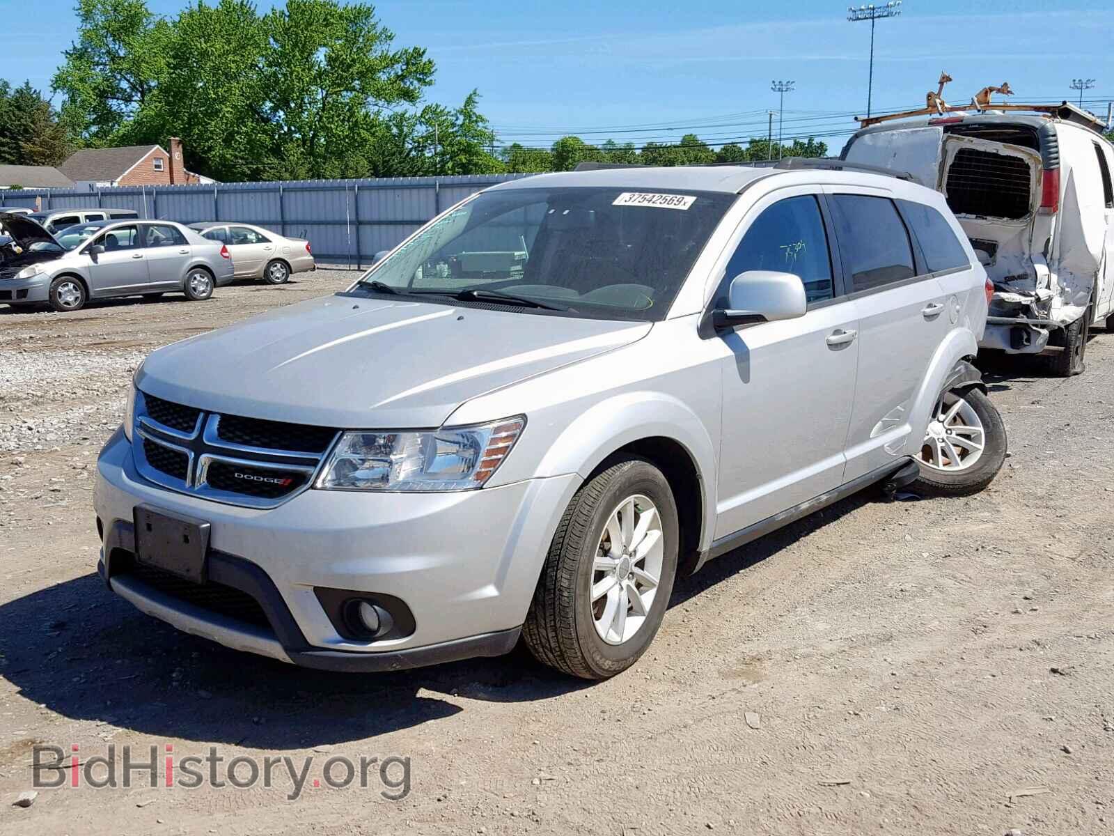 2014 DODGE JOURNEY SX - VIN: 3C4PDCBBXET184120 - Фото 2