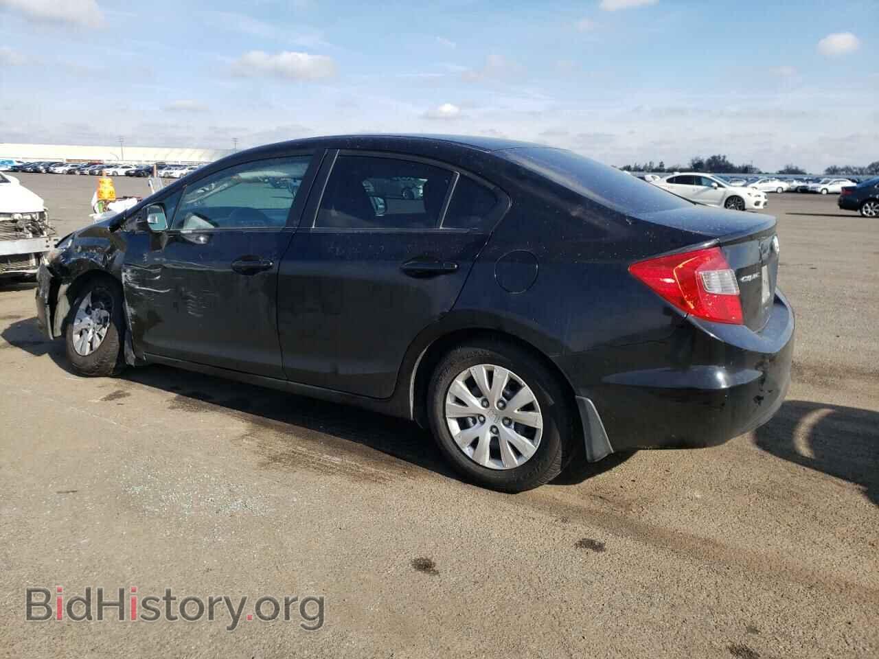 2012 HONDA CIVIC - VIN: 19XFB2F53CE321111 - Фото 2