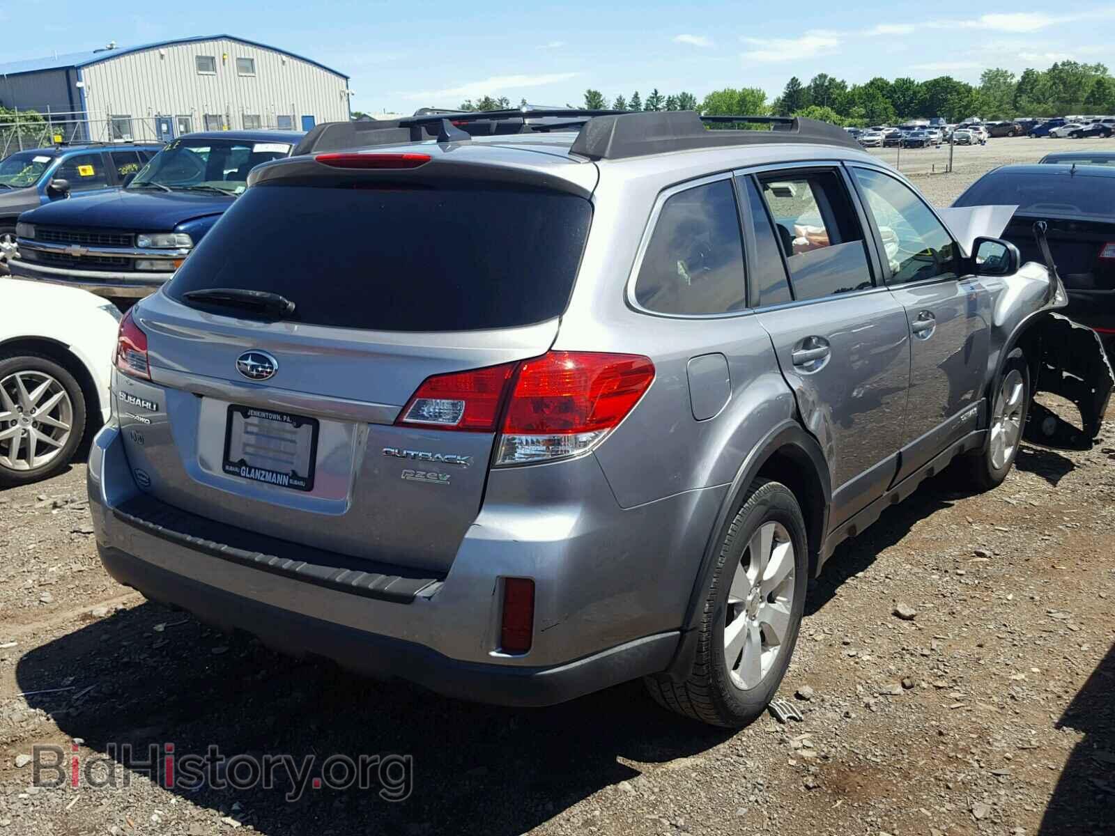 2011 SUBARU OUTBACK - VIN: 4S4BRBKC0B3392461 - Фото 4