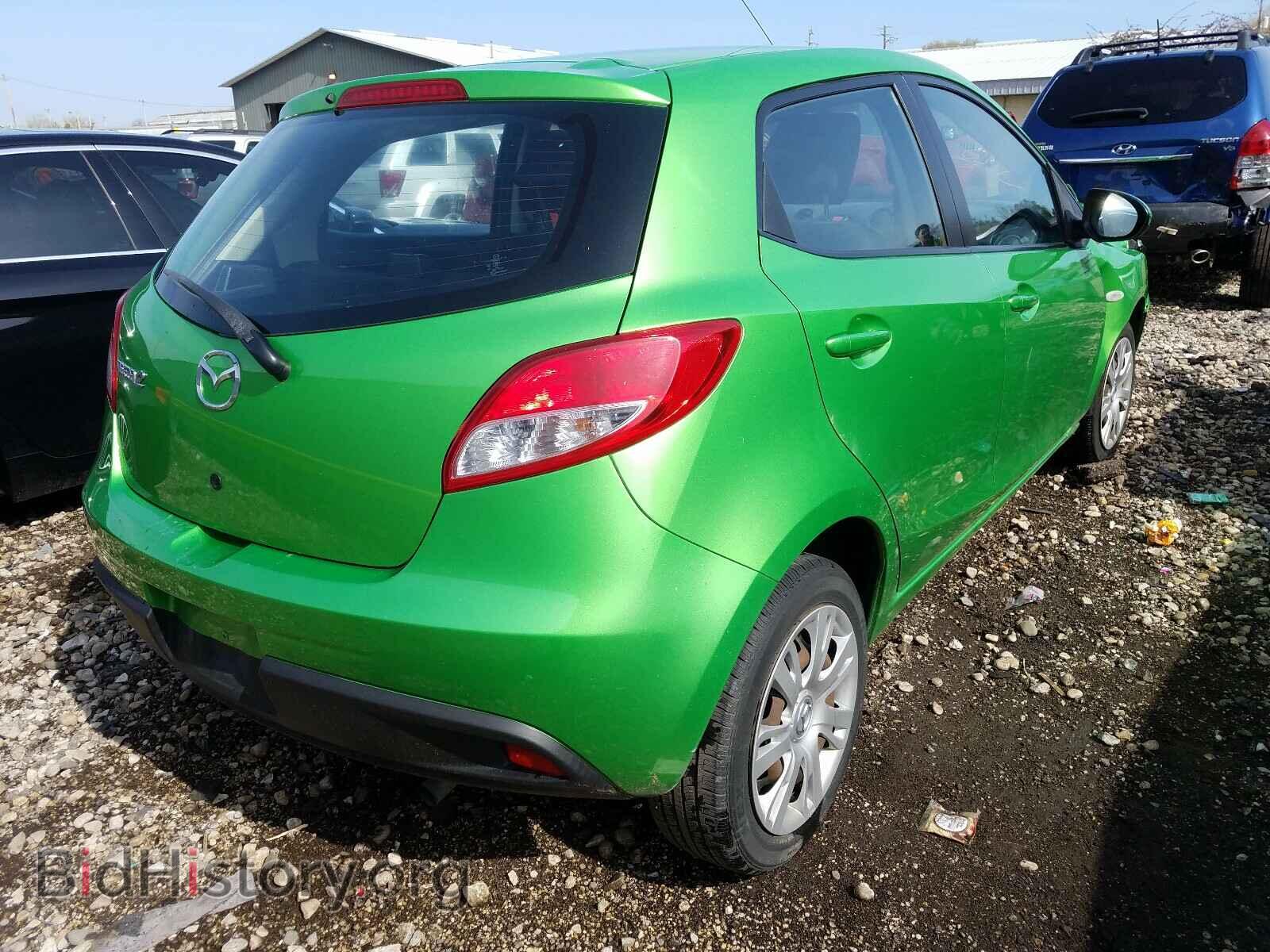 2013 MAZDA 2 - VIN: JM1DE1KY5D0167438 - Фото 4