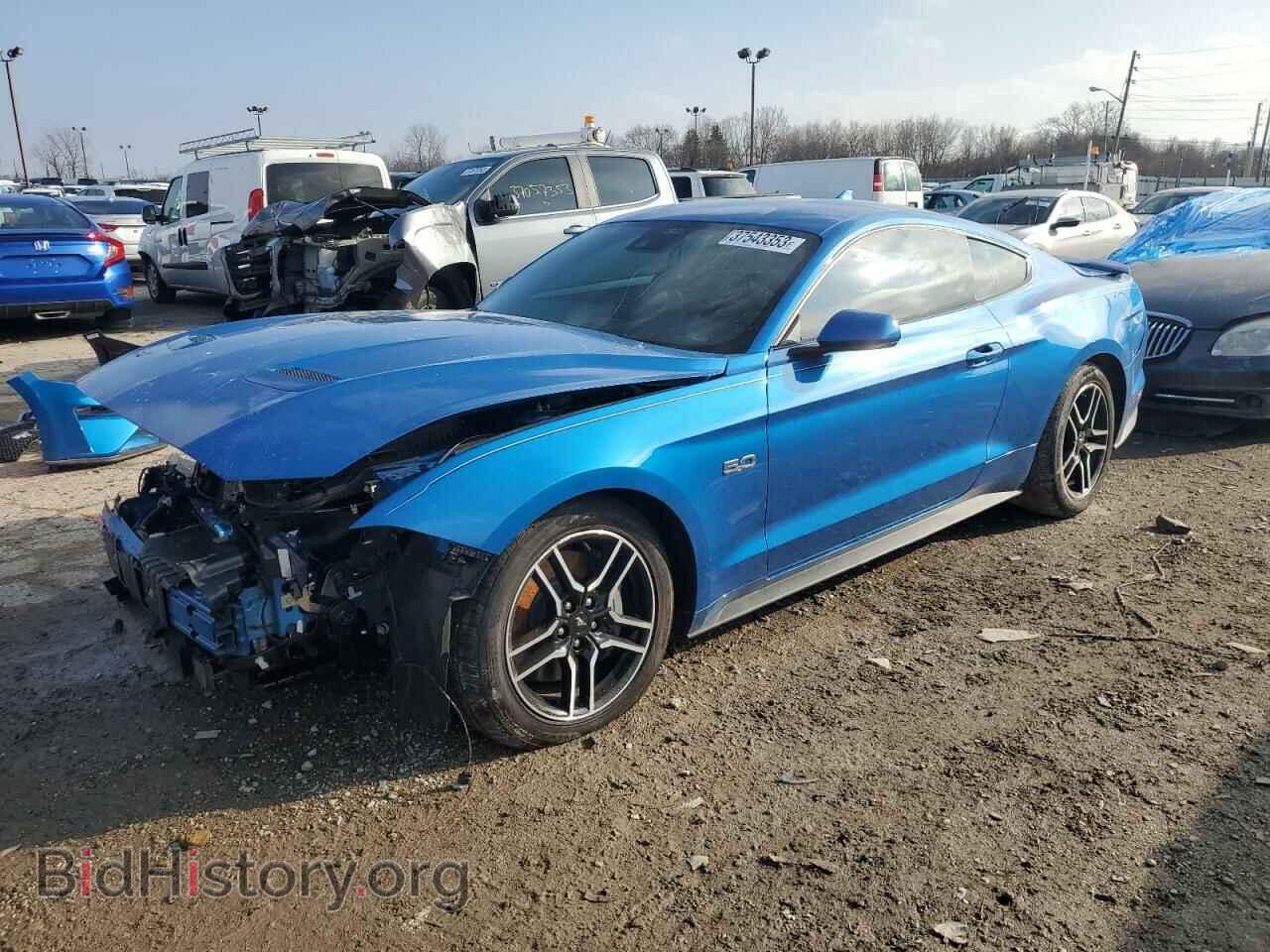 Photo 1FA6P8CF0M5135059 - FORD MUSTANG 2021