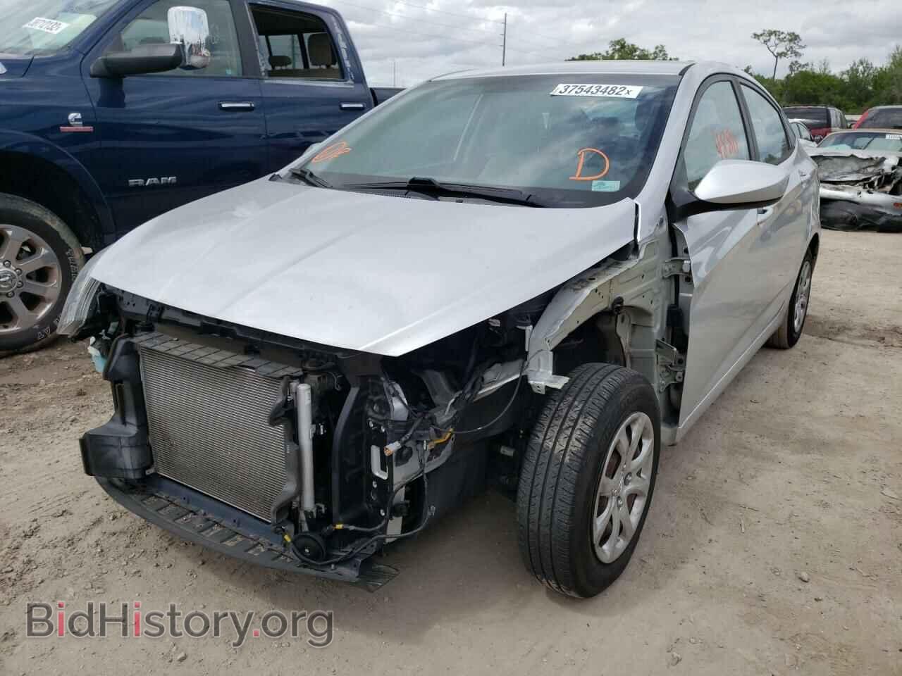 2014 HYUNDAI ACCENT - VIN: KMHCT4AE8EU767032 - Фото 2