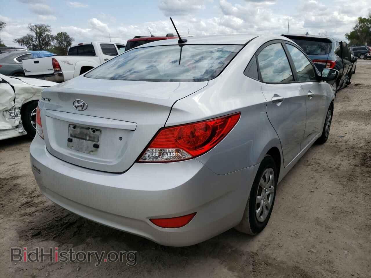 2014 HYUNDAI ACCENT - VIN: KMHCT4AE8EU767032 - Фото 4