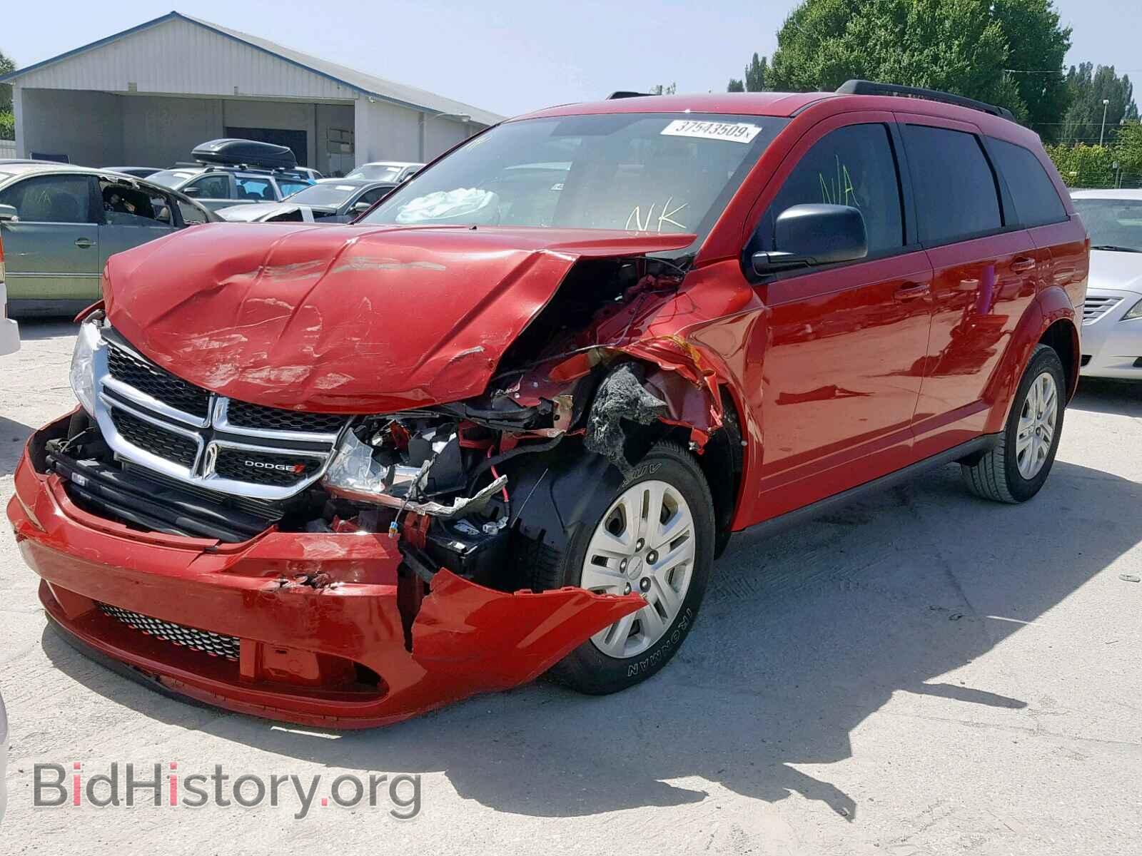 2017 DODGE JOURNEY SE - VIN: 3C4PDCAB8HT503956 - Фото 2