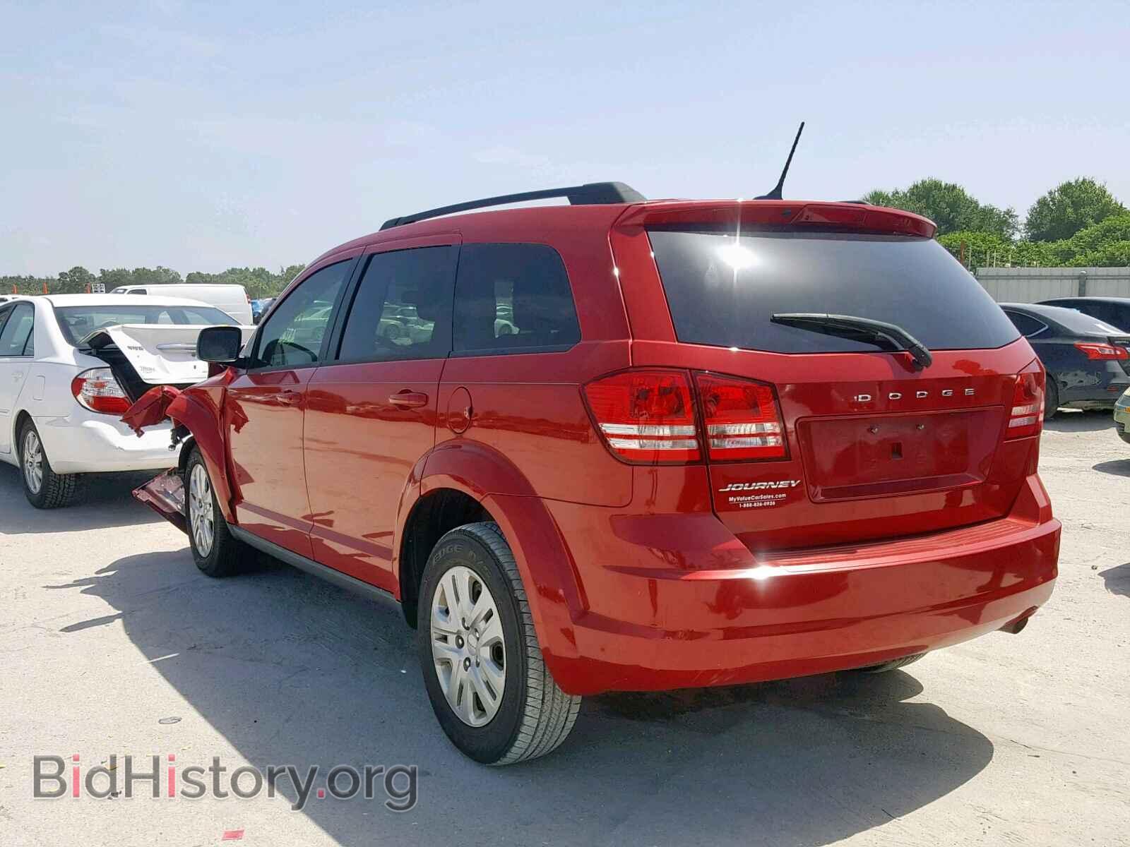 2017 DODGE JOURNEY SE - VIN: 3C4PDCAB8HT503956 - Фото 3