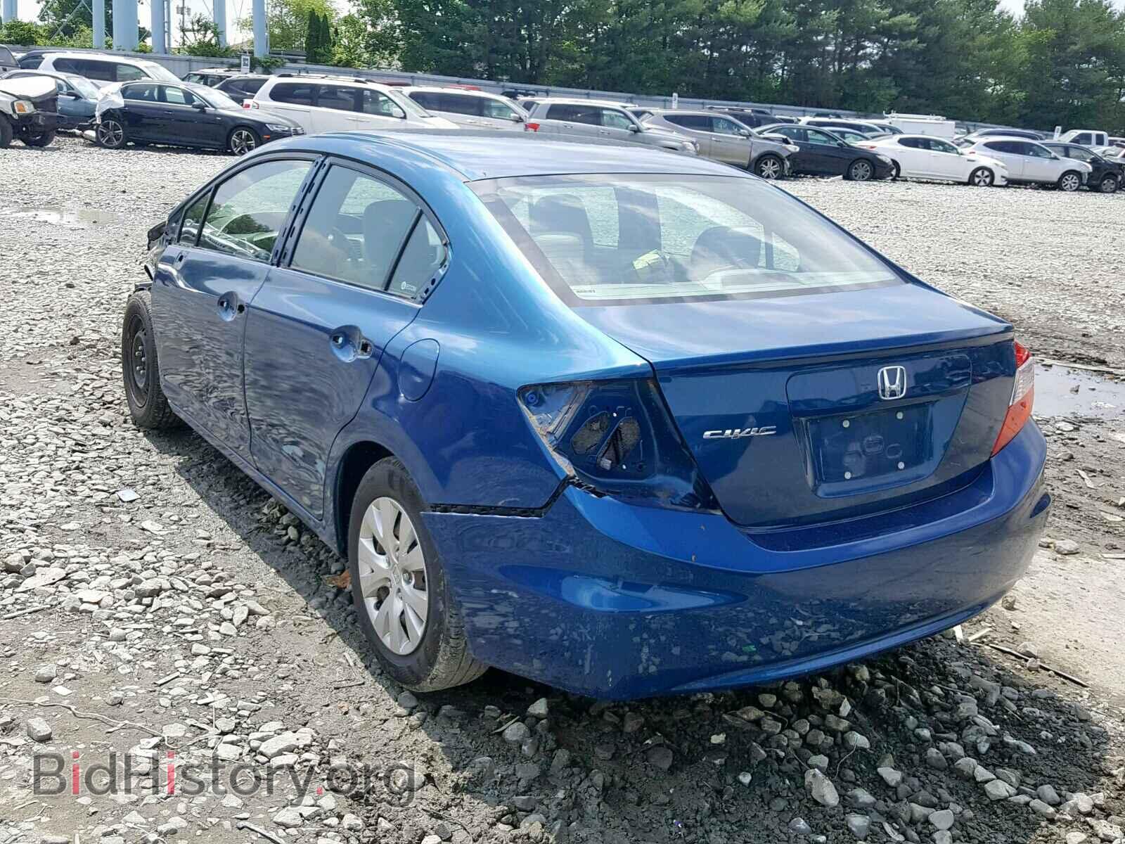 2012 HONDA CIVIC LX - VIN: 2HGFB2F56CH531238 - Фото 3