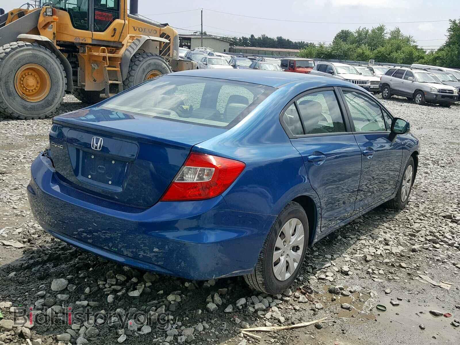 2012 HONDA CIVIC LX - VIN: 2HGFB2F56CH531238 - Фото 4