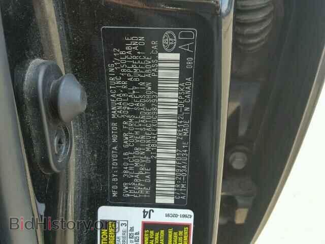 2013 TOYOTA COROLLA - VIN: 2T1BU4EEXDC987937 - Фото 10