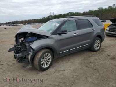2012 Ford EXPLORER XLT, charcoal — VIN 1FMHK7D97CGA11616, Copart